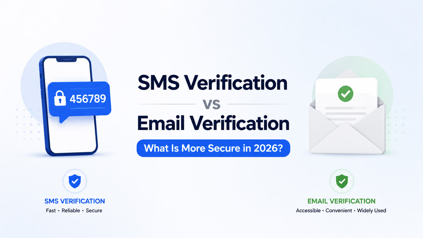 SMS Verification vs Email Verification: What Is More Secure in 2026?