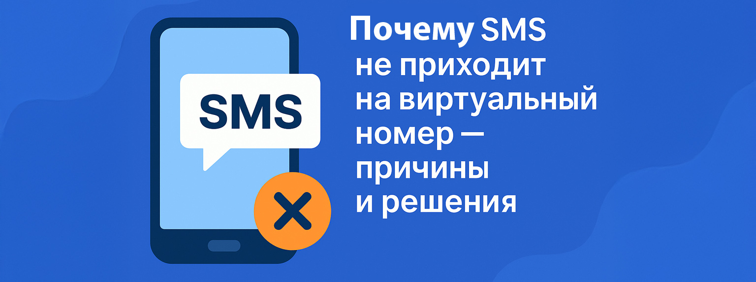 Почему SMS не приходит на виртуальный номер — причины и решения