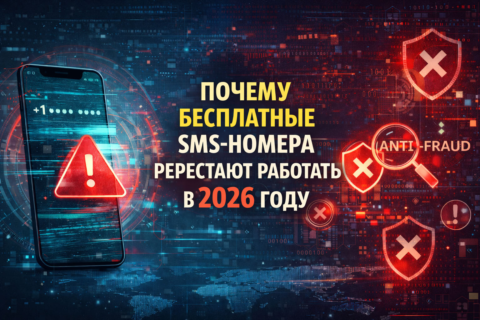 Почему бесплатные SMS-номера перестают работать в 2026 году