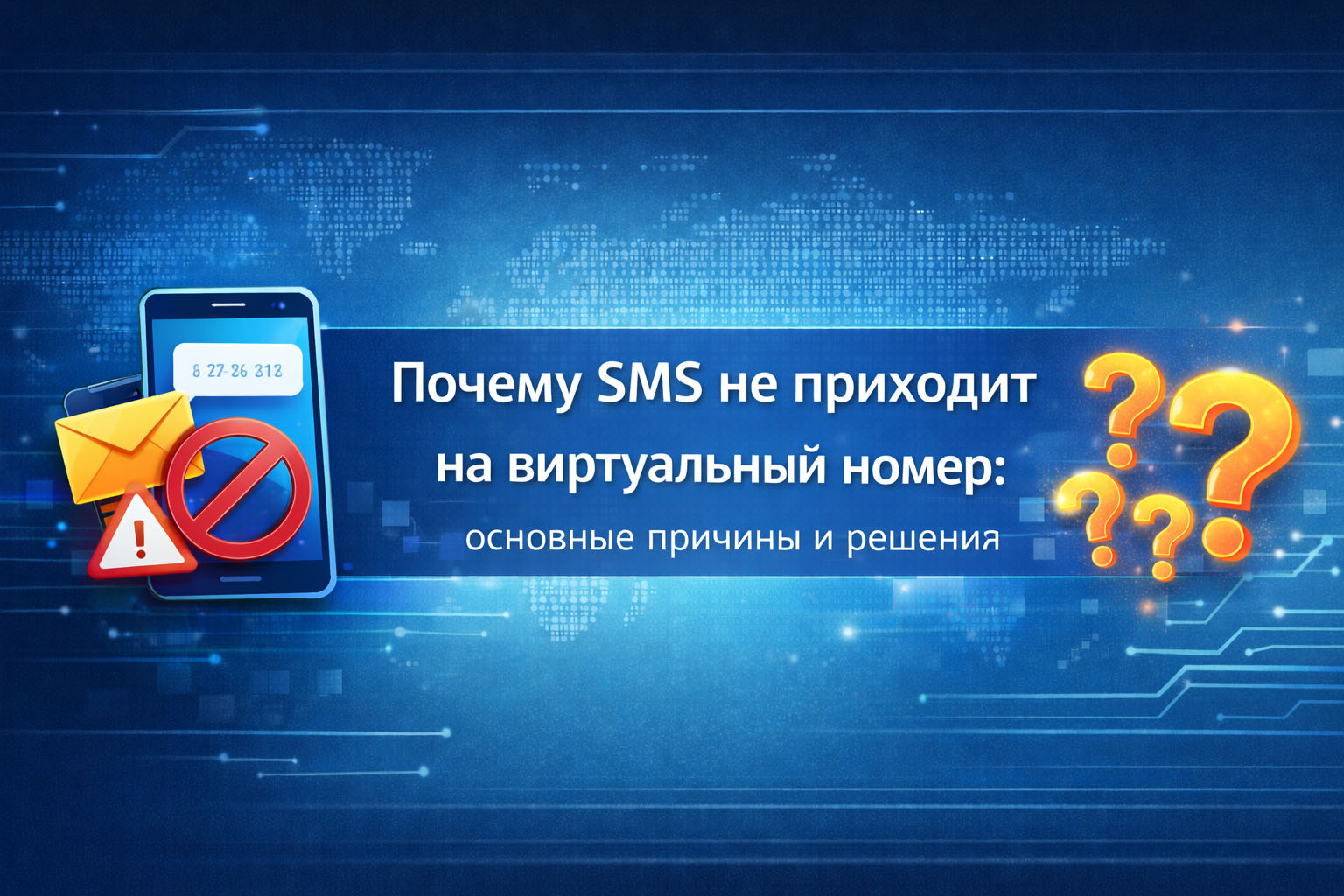 Почему SMS не приходит на виртуальный номер: основные причины и решения