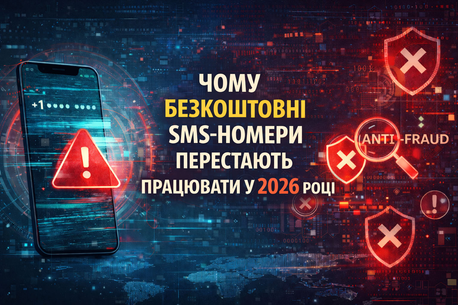 Чому безкоштовні SMS-номери перестають працювати у 2026 році
