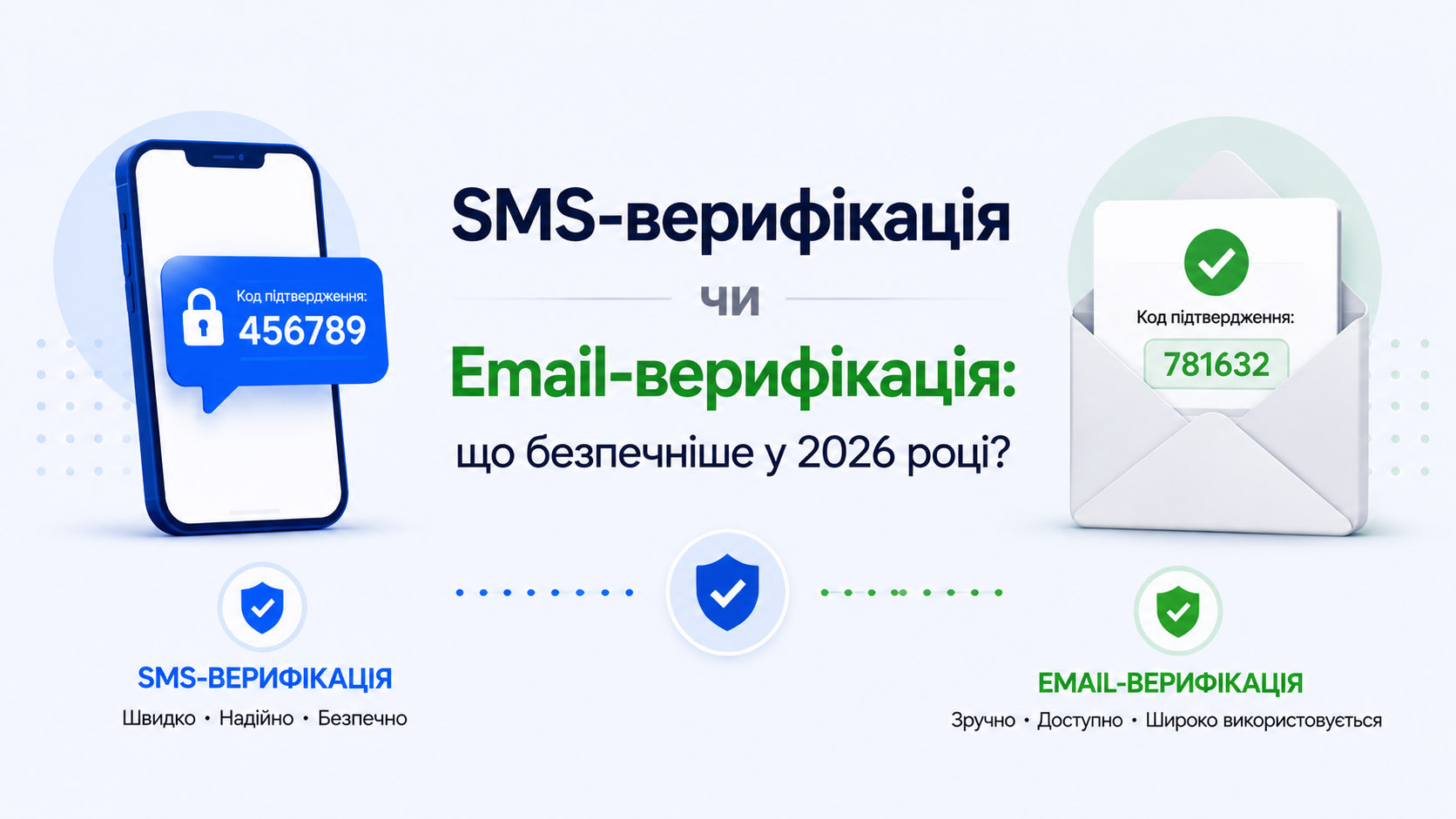 SMS-верифікація чи Email-верифікація: що безпечніше у 2026 році?